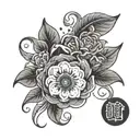 Ogun tattoo design idea