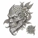 Ogun tattoo design idea