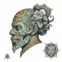 Ogun tattoo design idea