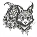 and camp tattoo design idea