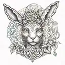 Hare Krishna tattoo design idea