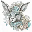 Hare Krishna tattoo design idea