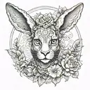 Hare Krishna tattoo design idea