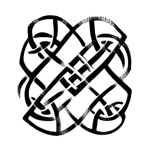 Celtic Knot tattoo design idea
