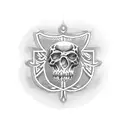 England and Middlesbrough FC tattoo  tattoo design idea