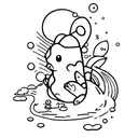 Mudkip tattoo design idea