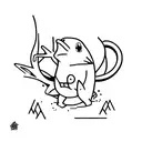 Mudkip tattoo design idea