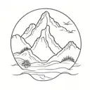 valley of the shadow of death tattoo design idea