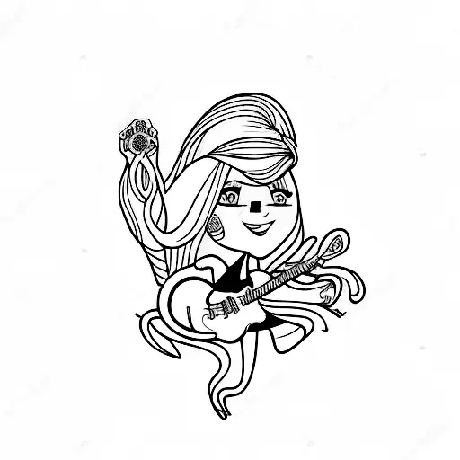 hannah montana tattoo design idea