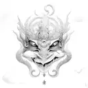 Samudra Manthan tattoo design idea