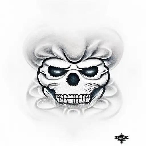 Ghost face and 5Nights at Freddy's  tattoo design idea