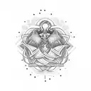 A tattoo design representing the bond of brotherhood and friendship, incorporating symbols of love and summer vibes. tattoo design idea