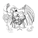 the learning curve tattoo design idea