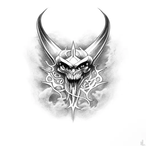  magic the gathering tattoo design idea