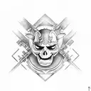 Harley audio Harley-Davidson  tattoo design idea