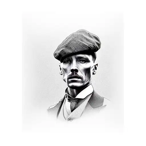 Peaky Blinders tattoo design idea