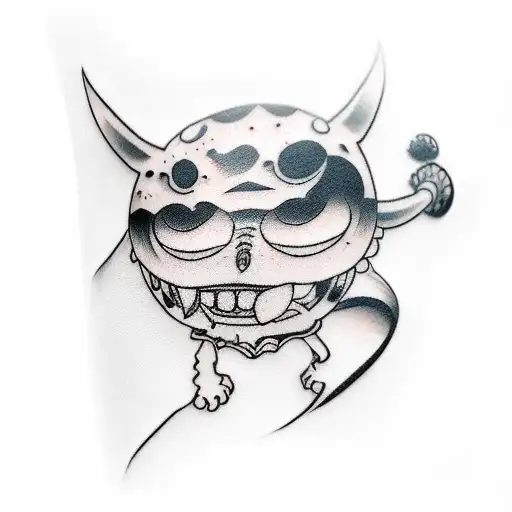 A wrist tattoo inspired by One Piece manga by Eiichiro Oda, minimalistic, no words tattoo design idea