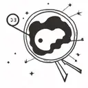 moon back uranus tattoo design idea