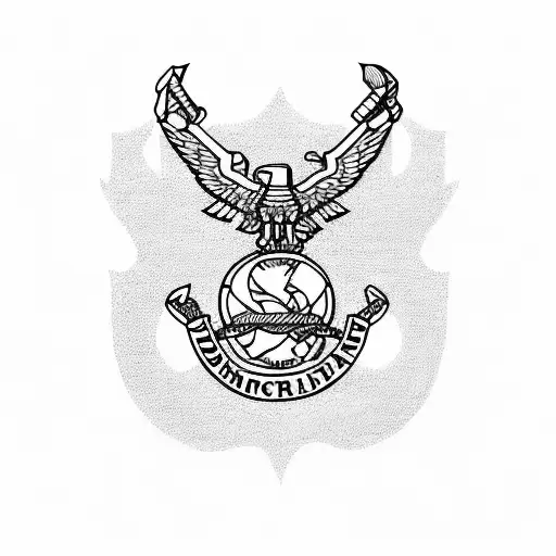 USMC tattoo design idea