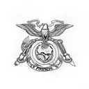 USMC tattoo design idea