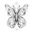 Butterfly cage tattoo design idea