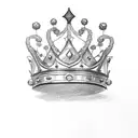 Queen's Crown tattoo design idea