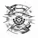 nuclear tattoo design idea