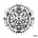 nuclear tattoo design idea