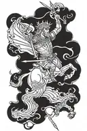 Saint George the Victorious tattoo design idea
