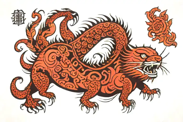 circle of life  tattoo design idea