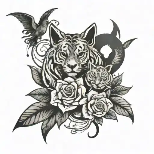 Family first  tattoo design idea