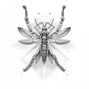 mantis religiosa tattoo design idea