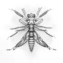 mantis religiosa tattoo design idea