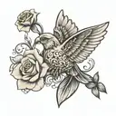 memory for Coach dad memorial tattoo design idea