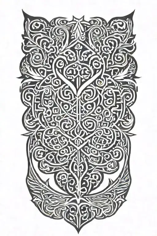 nordic symbol of protection  tattoo design idea