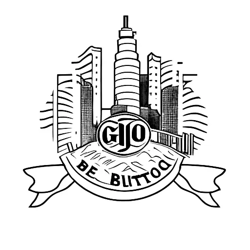 boston citgo sign tattoo design idea