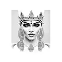king chola tattoo design idea