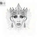 king chola tattoo design idea