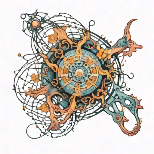 Neural Network tattoo design idea