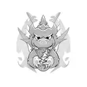 bowser, dragon tattoo design idea