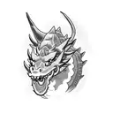 bowser, dragon tattoo design idea