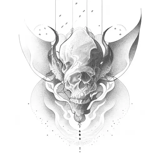 trust no one tattoo design idea