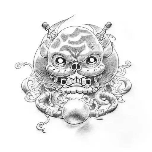 one piece crew tattoo design idea