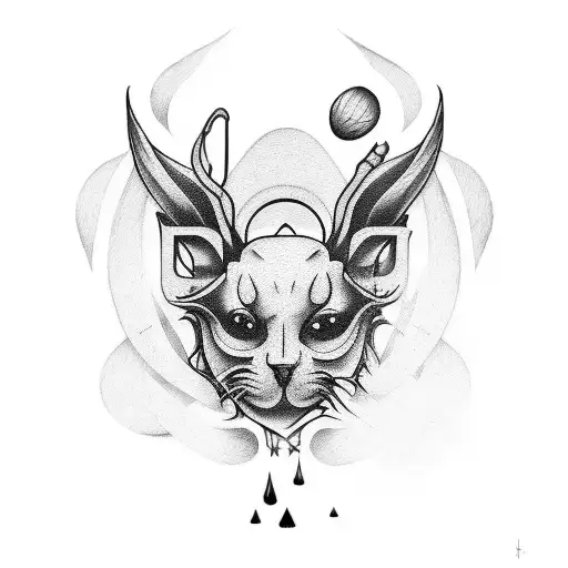 Tattoo inspired by gastronomy and rock n' roll tattoo design idea