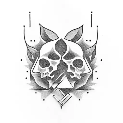 Tattoo inspired by gastronomy and rock n' roll tattoo design idea