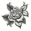 lust fortune tattoo design idea