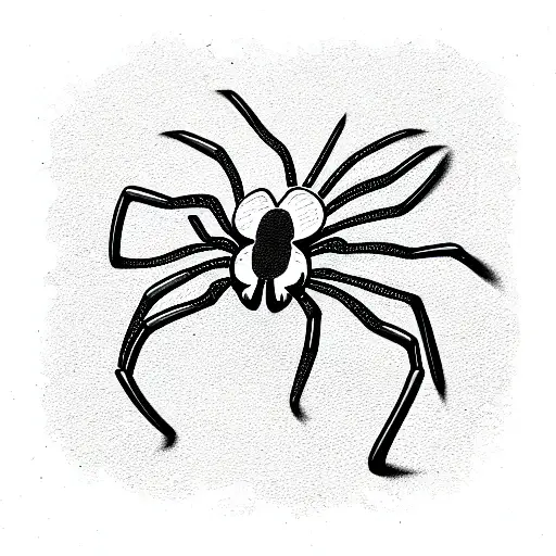 Spider tattoo design idea