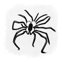Spider tattoo design idea