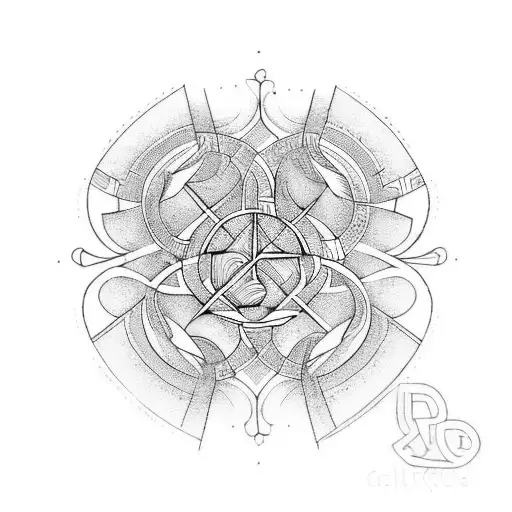 camino de santiago tattoo design idea