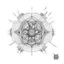 concha de vieira tattoo design idea